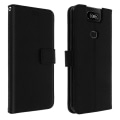 Miniatyrbillede 1 af 4: Flip pung etui, slank cover Asus ZenFone 6, silikoneskal - Sort