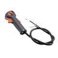 Pikkukuva 1 / 5: Kaasukahva kytkimellä 4128-790-1301 Stihl FS120 FS200 FS250 -ruohonleikkureihin ja -trimmerihin - Hyvä