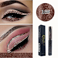 Miniatyrbilde 1 av 5: 16 Farger Flytende Fargerik Diamant Glitter Eyeliner Lysende Skinnende Perlemorøye