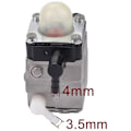 Miniatyrbillede 2 af 5: Hs45 Fs38 Forgaser Passer Til C1q-s97 C1q-s186 Fs46 Fs55 Km55 Fs45 Fs45c Fs46c Fs55c Fs55r F