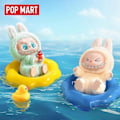 Miniatyrbilde 4 av 5: Popmart Labubu Monster Sit Down Party Vinyl Blind Box Heartbeat Macaron og Duoduo Anheng Dekorasjon 2 stk
