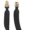 Miniatyrbillede 5 af 5: 2x Lora Fladt Kabel Sma Han til Sma Hun Vindue og Dør Gennemføring Koaksialkabel Forlænger Adapter
