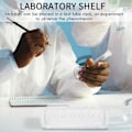 Miniatyrbild 5 av 5: Plast Rörställ för Provrör, 6 Hål, Stativ, Labb, Skolmaterial, Labbutrustning, 16 cm