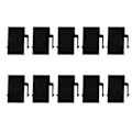 Miniatyrbilde 2 av 5: 10 stk RJ45-kontakt Keystone-kontakt Cat6 Forlengelseskobling Ethernet Nettverk Lan Cat 6 Koblingskontakter