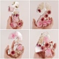Miniatyrbild 3 av 5: 4 st 1-4 Nummerformar, DIY Silikonformar, 3D Handgjorda Ljusstakeformar, Gipsformar, Ljus