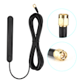 Miniatyrbilde 3 av 4: FM DAB digital radioantenne 5M SMA 20db 5v 15mA liminstallasjon