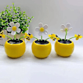 Miniatyrbild 2 av 2: 2024-dels Solcellsdriven Dansande Blomma - Solcellsbil Rörliga Figurer, Solcellsdriven Dansande Blomleksak, Solcellsbil Dekorationsgåvor, Barnleksaker, Heminredning