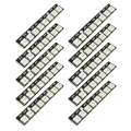 Miniatyrbillede 2 af 5: 10 stk. 8-bit WS2812 5050 RGB LED med indbygget fuldfarve-drevet udviklingskort