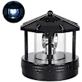 Miniatyrbilde 1 av 4: Solcelled Rotasjonssøyle Lys Hage Hageplen Lampe Belysning For Utendørs Hjemmedekor