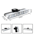 Miniatyrbilde 5 av 5: 16 LED Rød og Blå Bil Strobelys 12V Varsellys Blinklys + Fjernkontroll