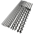 Miniatyrbillede 1 af 5: 460mm 6-28mm Hex Skaft Spids Brad Point Bor Bits Spiral Træbearbejdning Borværktøj - 16mm