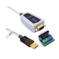 USB 2.0 til RS485 RS422 Seriell Konverter Adapterkabel til - Chip Windows 10 8 7