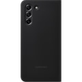 Pikkukuva 3 / 5: Älykäs Clear View -kotelo Galaxy S21 FE:lle - Tummanharmaa Hyvä Premium