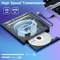 Pikkukuva 4 / 4: 7-in-1 ulkoinen DVD-asema, USB 3.0 Type-C, DVD-poltin 4 USB-portin ja 2 TF/SD-korttipaikan kanssa
