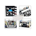 Miniatyrbilde 3 av 5: Automatisk DC Boost/Down Converter Strømforsyning Modul Cc Cv 0.5-30v 4a 50w Justerbar Strømforsyning