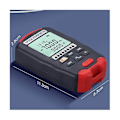 Miniatyrbillede 2 af 5: Optisk fiber-effektmeter Fiber Visual Fault Locator 10 bølgelængder Følsom chip Nøjagtig måling Til ledningsføring D7