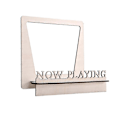 Miniatyrbillede 2 af 4: Now Playing Vinylpladestamme 3D Retro Holder til Vinylplader Træpladestamme Vinyl Gaveidé