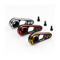 Pikkukuva 3 / 5: 2 kpl Metalliset Kaksoisreiät 25t Servovarsi Servo Horn 1/10 RC-autolle Veneelle Futaba Savox Powerhd Axial Scx