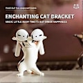 Miniatyrbilde 4 av 5: 5 stk Dansende Katt Hodetelefon Stativ For Airpods 1/2/3