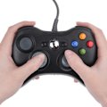 Miniatyrbild 4 av 5: Trådbunden USB-handkontroll för Xbox 360 Videospel Joystick för Xbox 360 Handkontroll Svart