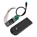 Miniatyrbild 5 av 5: MAX G30 Elscooter - Bluetooth Digital Display Instrumentpanel (med Displaypanelskydd)