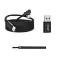 Miniatyrbillede 1 af 2: Data- og opladningskabel til Oculus Quest 2 Link USB 3.1 Type C Datatransfer USB-A til Type-C kabel