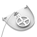 Miniatyrbild 4 av 5: Ljudstöd Bluetooth-högtalarhållare Ljudlådestativ Förhindra fall För vit