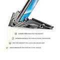 Miniatyrbild 4 av 5: Selfie Carbon Card - Vikbart Mobiltelefonställ, Justerbart, Bärbart Tillbehör Red