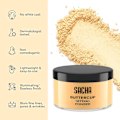 Miniatyrbillede 3 af 4: 2 stk. 2023 Ny Sacha Buttercup Setting Powder - Fint Malet Og Flash-venlig BOGO