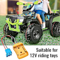 Miniatyrbillede 5 af 5: Power Wheels Adapter til 20v batteri med ledningsnetforbindelse til Peg-perego, 12awg ledning med 40