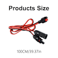 Miniatyrbillede 4 af 5: 10AWG Solpanel Kabel Konnektor til Generator Sol Konnektor 3.65m