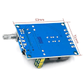Miniatyrbild 5 av 5: Xy-502 Digital Strömförstärkare 2-kanals Stereo Hög effekt 2x50w Tpa3116d2 Subwoofer Ljudförstärkare
