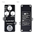 Miniatyrbillede 2 af 5: Black Rat Distortion Mini Guitar Effektpedal