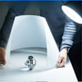 Miniatyrbillede 4 af 5: Konisk Diffusor Fototilbehør Lys Softbox Bærbar Samling Rekvisit til Smykker Produkt Spotlight Studio Kit