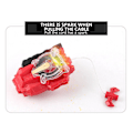 Miniatyrbillede 2 af 2: Legetøjs Alloy Burst Spin Top Snore Launcher Gyro Battles Toy til Børn