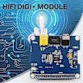 Miniatyrbilde 5 av 5: Sc07 Raspberry Pi Hifi Digi+ Digital Sound Card I2s Spdif Optisk Fiber For Raspberry Pi 3 2 Modell