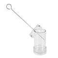 Miniatyrbillede 3 af 4: Lysforme til Lysfremstilling Plastik Søjlelys Fremstillingskit Stor Cylinder Ribbe Lysfremstilling Mo