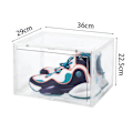 Miniatyrbillede 5 af 5: Magnetisk Sugesko Opbevaringsboks Transparent Basketball Sko Skoæske Samling Display Sko