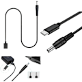 Miniatyrbillede 2 af 5: Type-C til PD-12V DC-adaptere Opladningskabel Strømkabel Stik-adapter