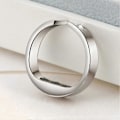 Miniatyrbillede 2 af 4: Anti Snore Ring, Forebyg Snorken Ring Indbygget 3 Sundhedsmagneter Åndedræts Stop Snorken Enhed (1 stk, sølv)