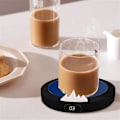 Miniatyrbild 3 av 5: Smarta kaffekoppsvärmare 10W Snabb Uppvärmning Med 3-stegs Temperaturkontroll Bärbar Koppvärmare 8h A