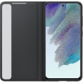 Pikkukuva 4 / 5: Älykäs Clear View -kotelo Galaxy S21 FE:lle - Tummanharmaa Hyvä Premium