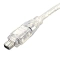 Miniatyrbillede 3 af 3: USB Han til Firewire IEEE 1394 4-polet Han iLink Adapterkabel til Sony DCR-TRV75E DV