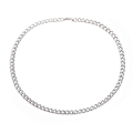 Pikkukuva 2 / 4: Miesten ruostumattomasta teräksestä valmistettu kaulakoru, solisluuketju, choker, asusteet, Kuubalainen ketju 8mm leveys 55cm
