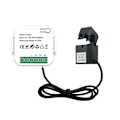 Miniatyrbilde 5 av 5: Tuya Smart Zigbee Energimåler 80a Med Klemme App Monitor Kwh Spenning Strøm Forbruk 110