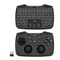 Miniatyrbillede 1 af 5: Rk707 2.4GHz Trådløst Bærbar Spil Controller Tastatur Mus Combo Til Pc/raspberry Pi2/android T