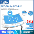 Miniatyrbillede 2 af 4: Anti-slip Badekarstol Ældre Badekarhjælp Sæde Badeværelse Badekarstol Brusebad Skammel Sædepude Sikker Badeværelse Miljøprodukt Kun Blå Puder 1 stk W