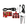 Miniatyrbilde 3 av 5: V8 Multifunksjons Laptop og Desktop PC Universal Post Diagnostisk Kort Feilsøkingsstøtte PCI,PCI-E,,Mini