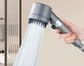Miniatyrbillede 2 af 2: Kraftfuldt trykbruserhoved, badeværelsesbruserfilter, bruserhovedspray, håndholdt sprøjte