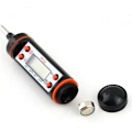 Miniatyrbild 3 av 5: Kökstermometer Kötttermometer Ultra-lång Instant Läsning Sond Med C / F Knapp - Grill, Bbq, Biff, Godis, Mjölk, Vatten